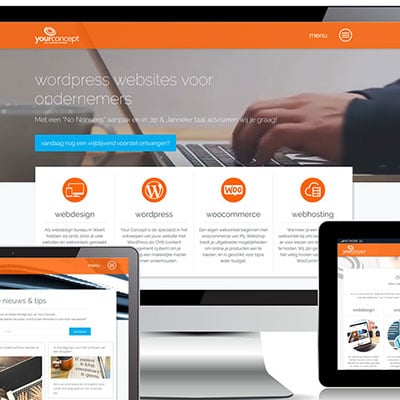 nieuwe website online